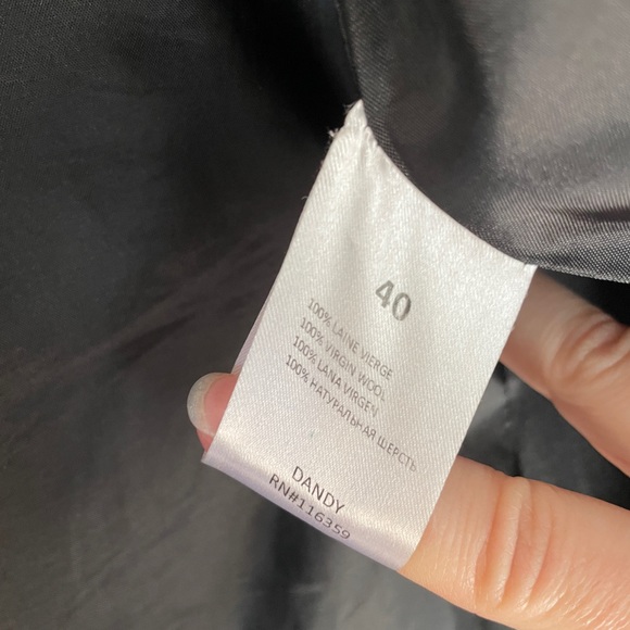 American Retro Wool Coat - Picture 5 of 5